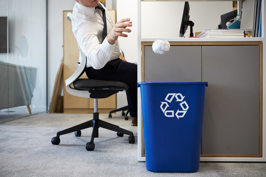 Recycling office supplies can help reduce your company’s waste management fees and boost your brand image.