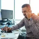 One office phone etiquette tip is to introduce yourself first.