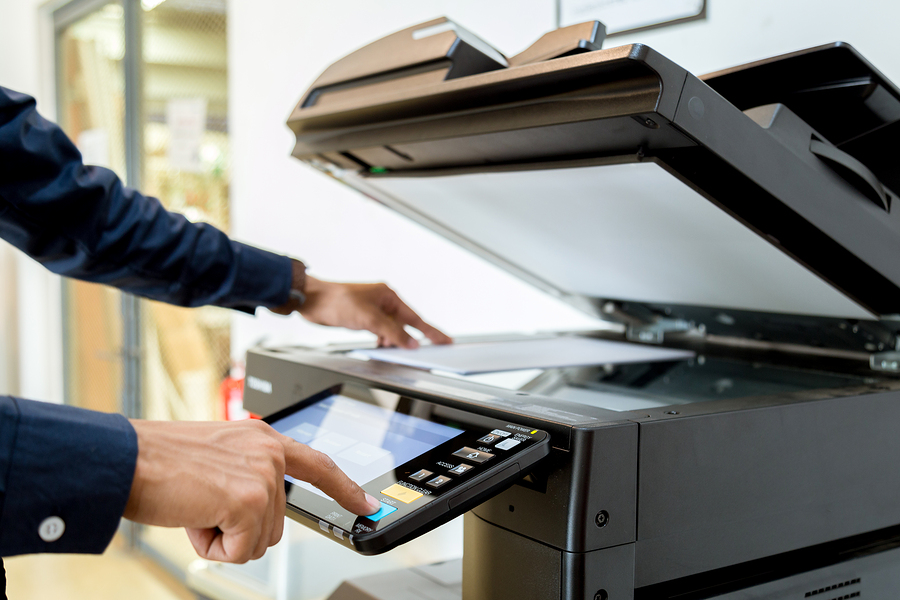 One step to going paperless in the workplace is to scan and shred important documents. 