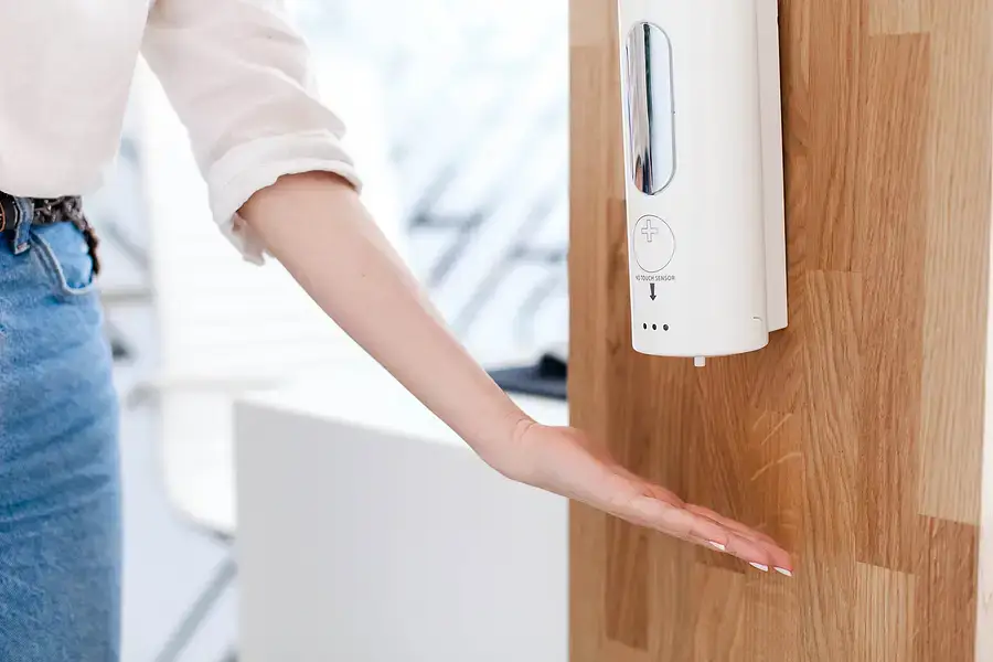 One of the steps to promote a safe and healthy workplace is to stop the spread of germs.